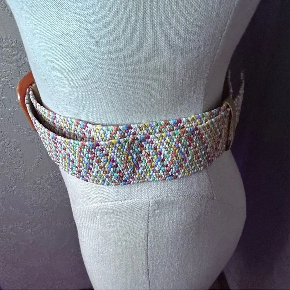 Multicolor Woven Belt